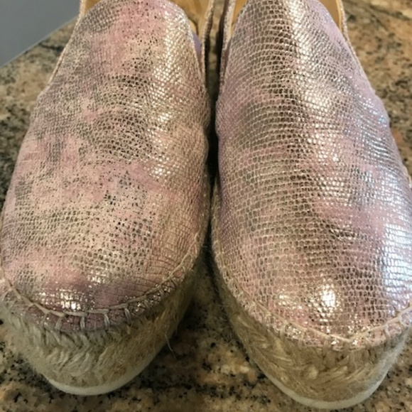 GABRIELLA MICHEL Espadrille Slip On Platform Shoes - Picture 7 of 7